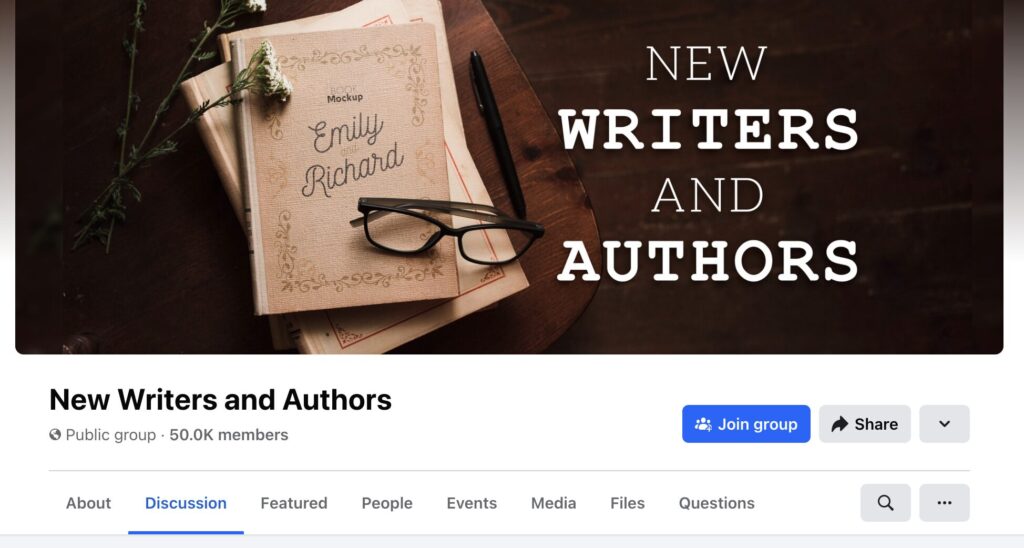 facebook for authors: facebook groups